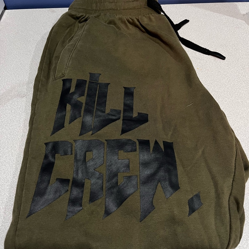 Kill Crew Sweatpants, Medium